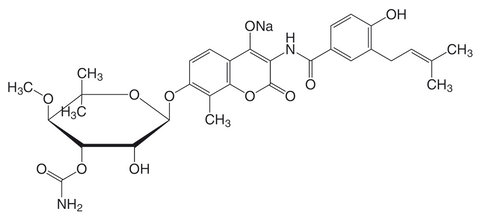 Novobiocin-Natriumsalz . | 5g