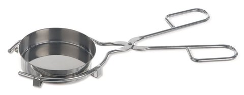 Zange für Abdampfschalen mit flache