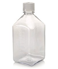 Enghalsflasche quadr. 1l 4 St