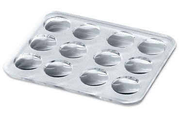 Färbeplatten, 12 Vertiefungen | 1 S