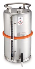 Sicherheitsstandgefäß 25 l, Hahn+Fü