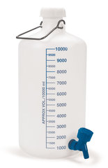 Standballon, HDPE, 10 l, mit Hahn 1