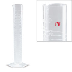Meßzylinder,Konformitätsbe. 50ml 2S