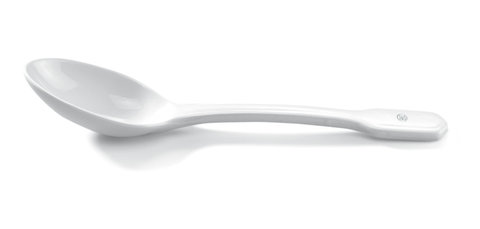 Löffel, Porzellan, L 237 mm | 5 St