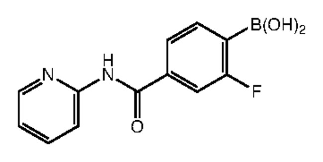 2-Fluor-4-(2-pyridylcarbamoyl)-Benzolbor