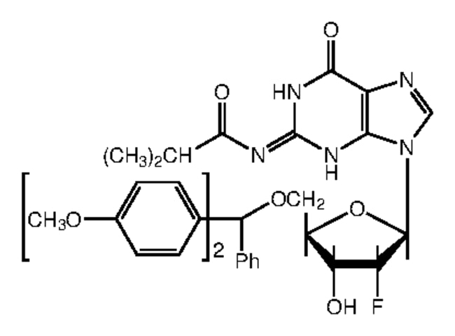 5 -O-(4,4 -dimethoxytrityl)-2 -Fluor-N2-