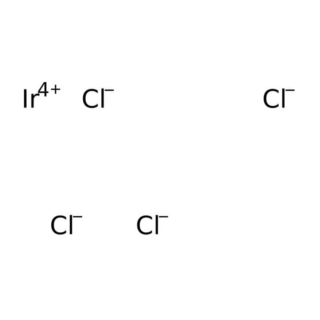 Iridium(III)-chlorid, wasserfrei, Ir 62