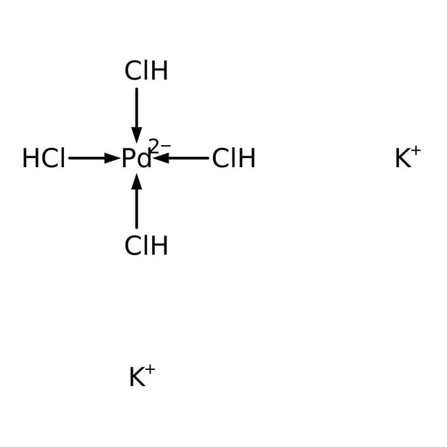 Kaliumtetrachlorpalladat(II), 99.99 % (M