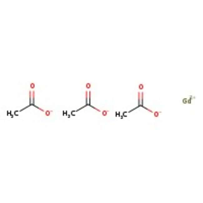 Gadolinium(III)-acetathydrat, weiß, kris