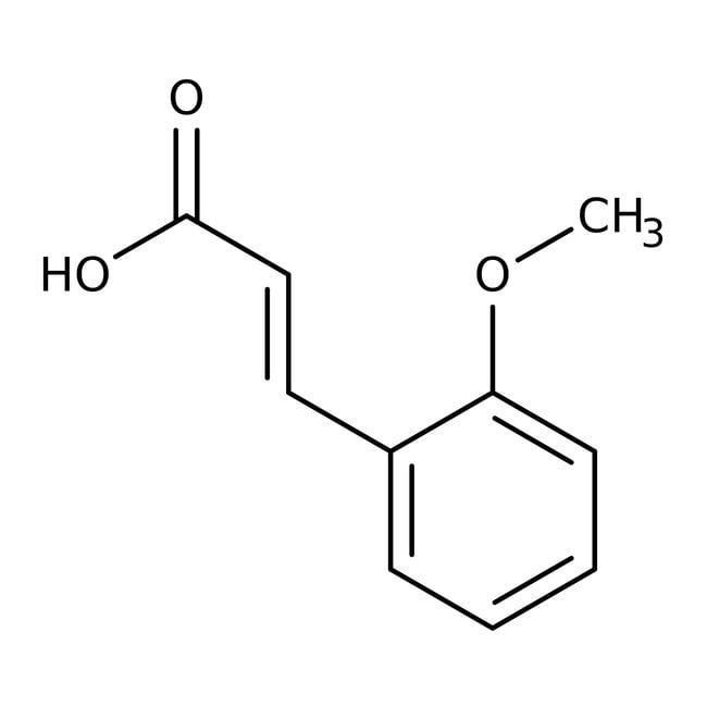 Trans-2-Methoxyzimtsäure, 98 %, Alfa Aes