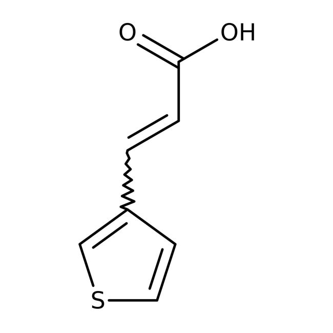 trans-3-(3-Thienyl)-acrylsäure, 98 %, Al