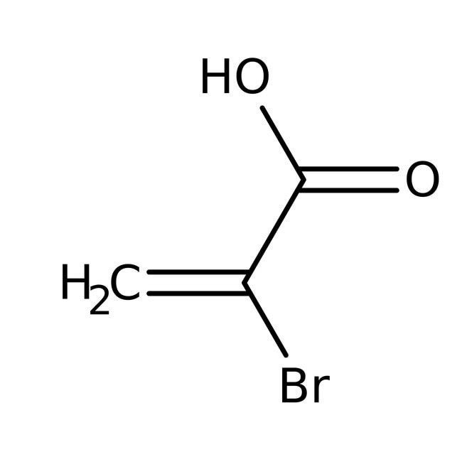 2-Bromacrylsäure, 95 %, 2-Bromoacrylic a