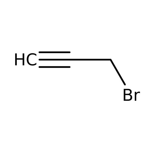 Propargylbromid, 80 % in Toluol, stab. m