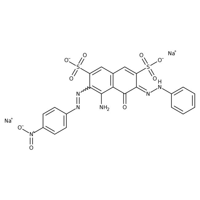 Amidoschwarz 10B, 0.2 % v/v, Lösung in 5