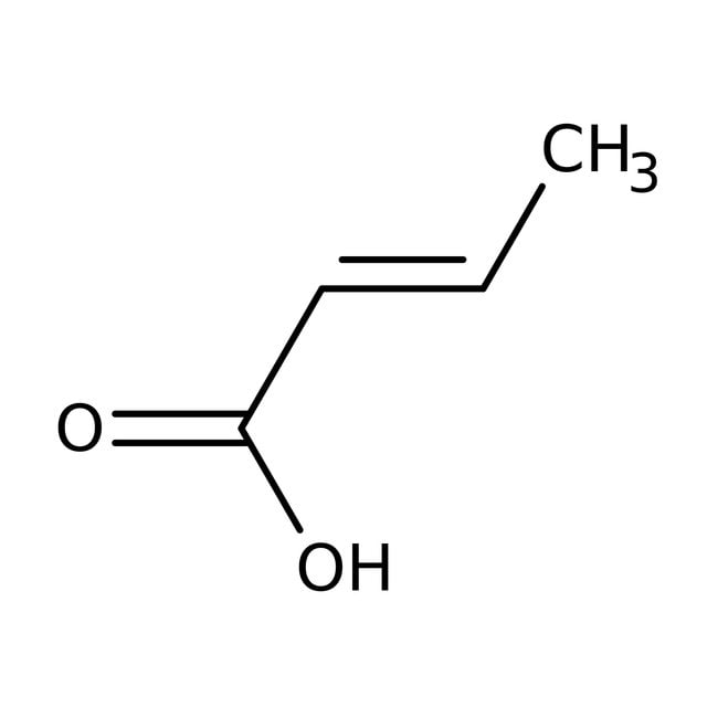 Trans-Crotonsäure, 98 %, trans-Crotonic