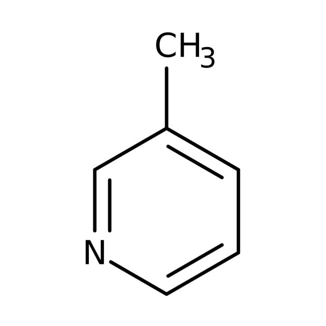 3-Picolin, 99 %, 3-Picoline, 99%, C6H7N,