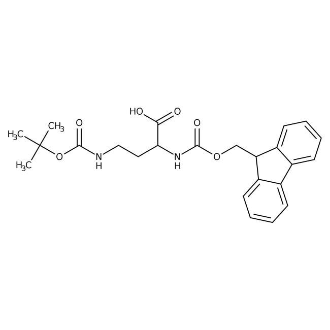 (R)-4-(Boc-amino)-2-(Fmoc-amino)buttersä