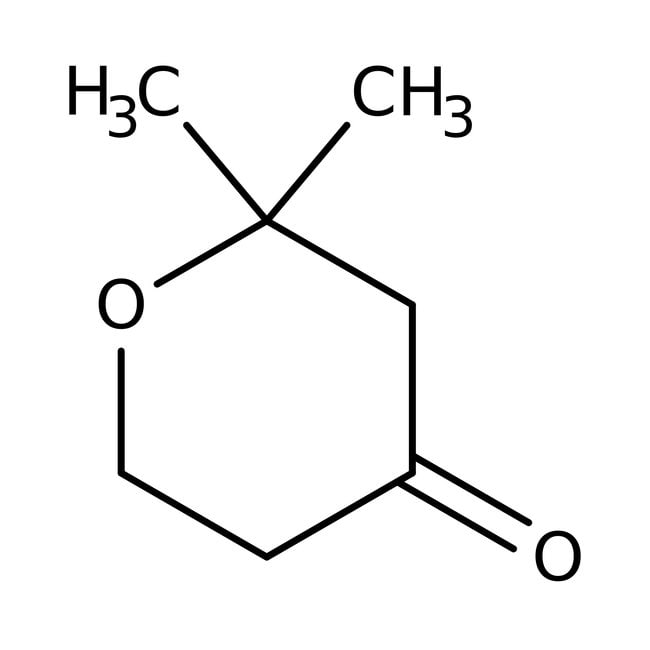 Tetrahydro-2,2-dimethyl-4H-pyran-4-on, 9