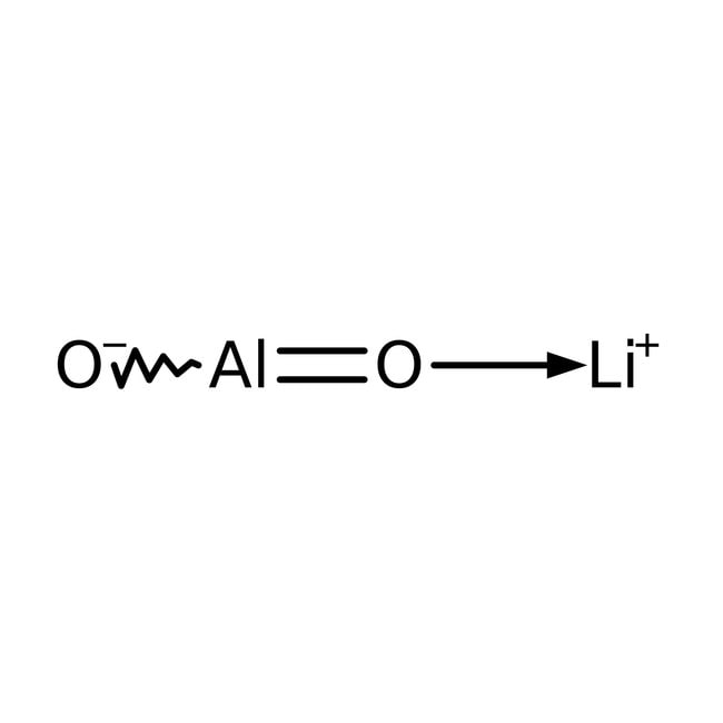 Lithium-Aluminiumoxid, weißes Pulver, Li