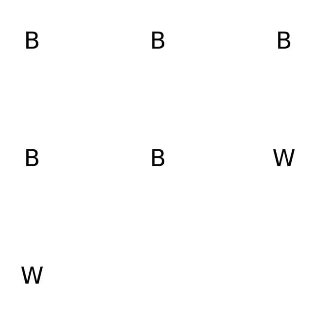 Wolframborid, 99.4 % (Metallbasis), Tung