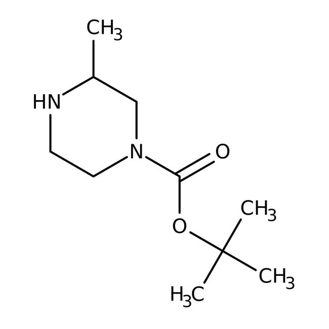 (+/-)-1-Boc-3-methylpiperazin, 97 %, Alf