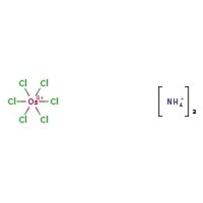 Ammoniumhexachloroosmat(IV), braun bis s