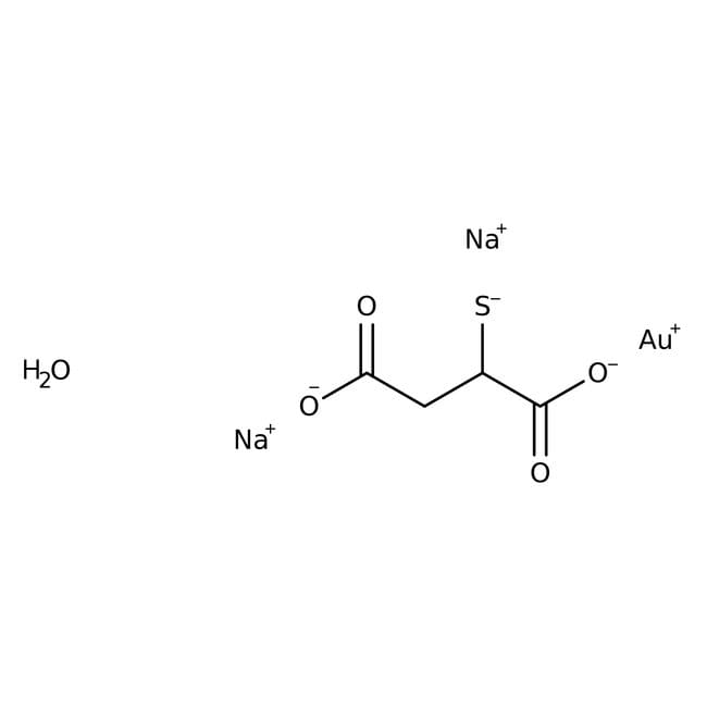 Natriumaurothiomalat(I), 99.9 % (Metallb