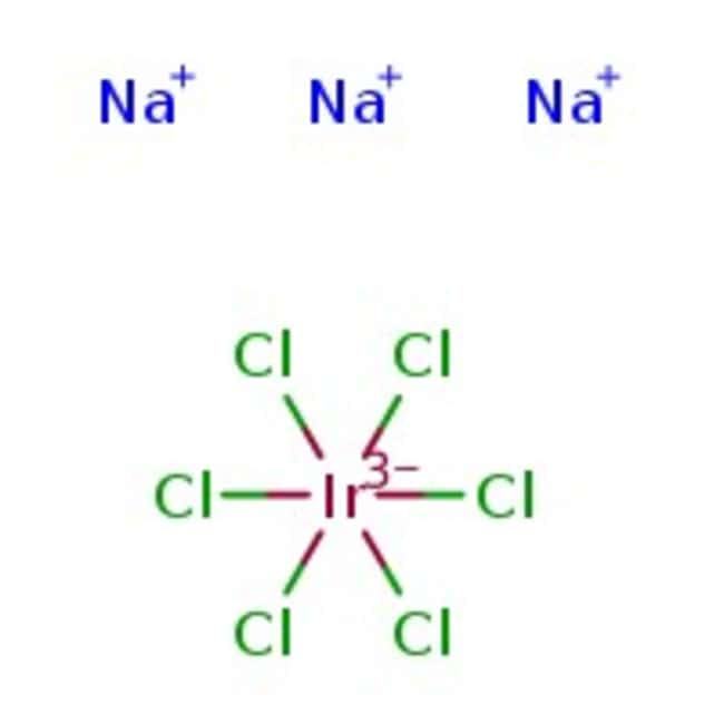 Natriumhexachloriridat(III)-Hydrat, Ir 3