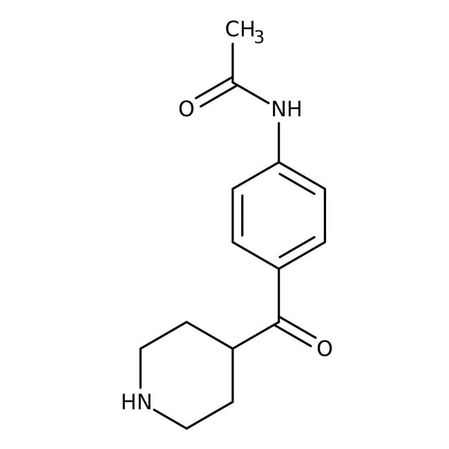 N-[4-(piperidin-4-carbonyl)phenyl]acetam