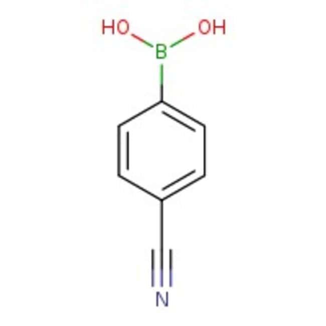 4-Cyanobenzenboronsäure, 98 %, Alfa Aesa