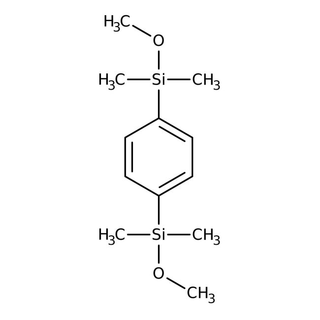 1,4-Bis(methoxydimethylsilyl)benzol, 97