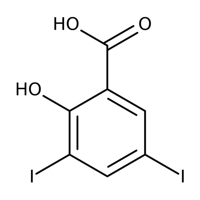 3,5-Diiodsalicylsäure, 97 %, Alfa Aesar