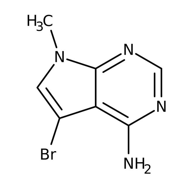 6-Amino-7-brom-9-methyl-7-deazapurin, 97