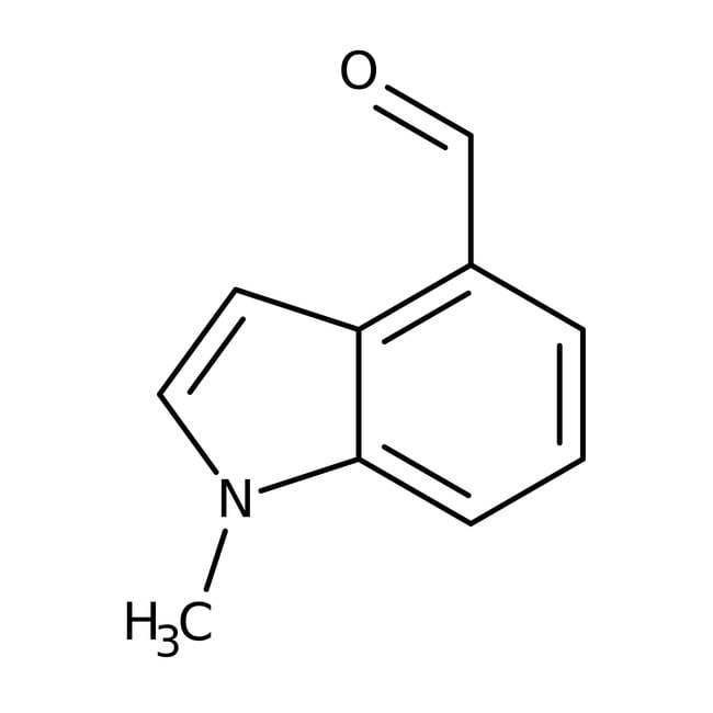 1-Methyl-1H-indol-4-carbaldehyd, 97 %, T