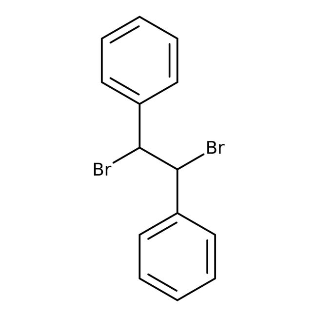 meso-1,2-Dibrom-1,2-Diphenylethan, 97 %,