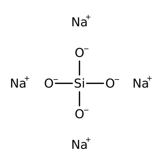 Natriumorthosilikat (Mischung aus NaOH u