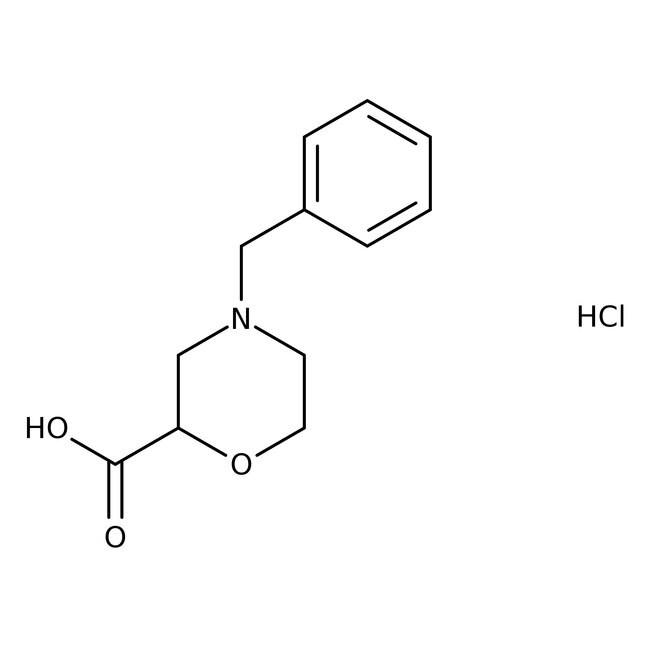 4-Benzyl-2-morpholincarboxylsäurehydroch