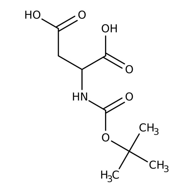 N-BOC-L-Asparaginsäure, 98 %, Alfa Aesar