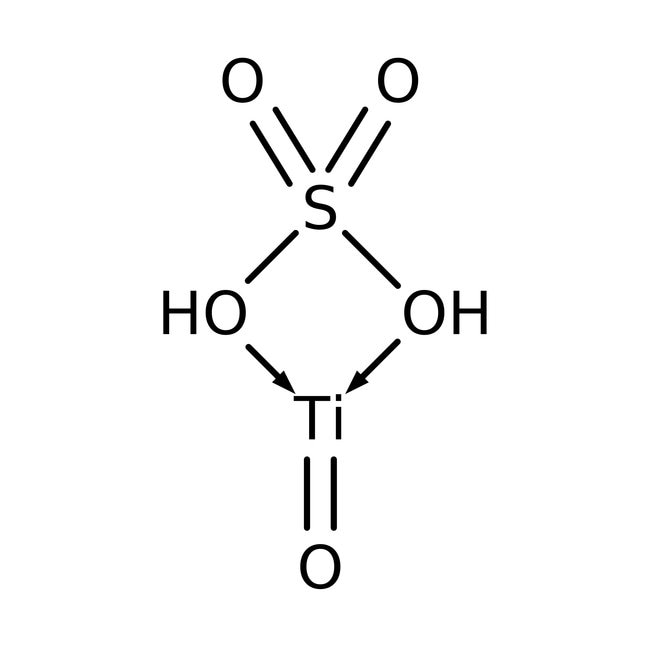 Titan(IV)-Oxidsulfat-Schwefelsäurehydrat