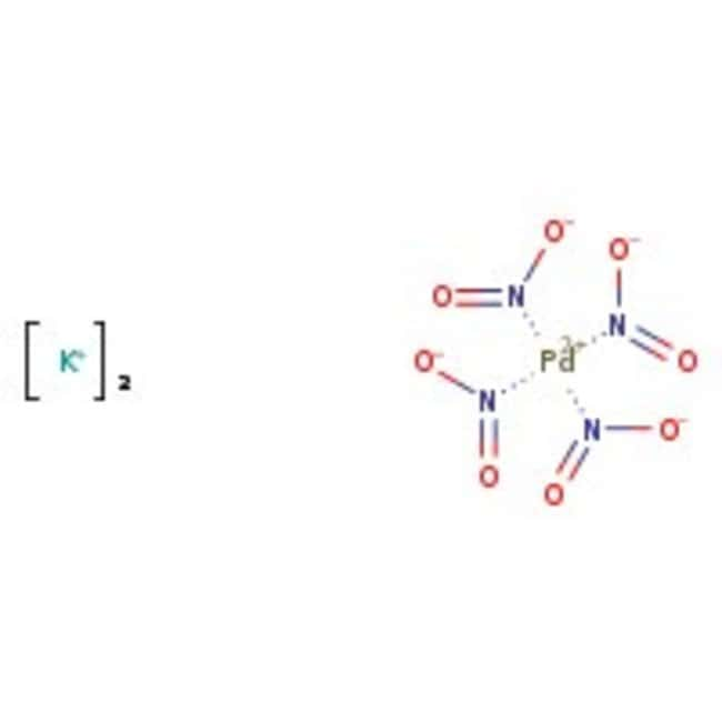 Kaliumtetranitropalladat(II), Pd 28.3 %