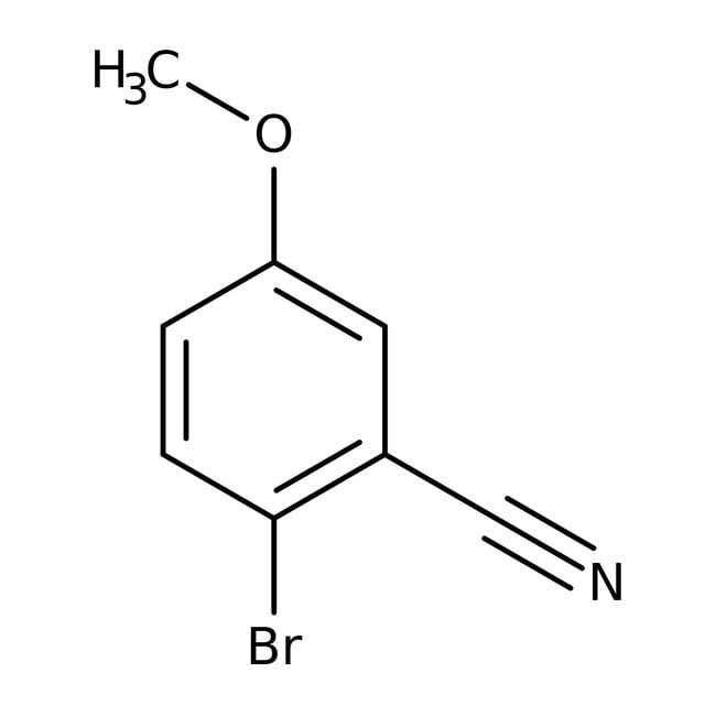 2-Brom-5-methoxybenzonitril, 98 %, 2-Bro