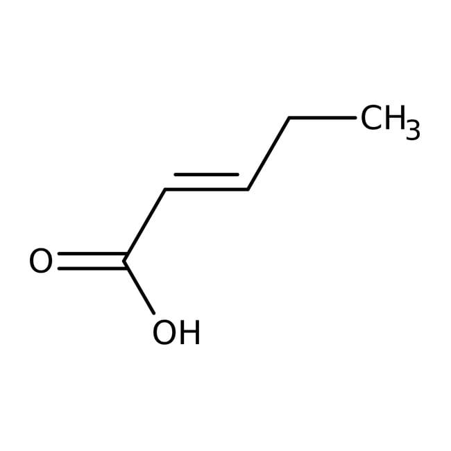 Trans-2-Pentensäure,   90 %, Rest andere