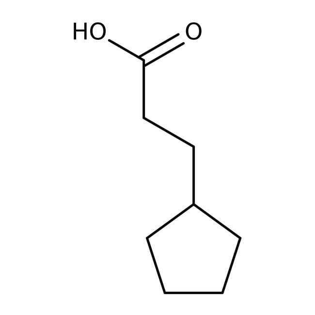 3-Cyclopentylpropionsäure, 98 %, Alfa Ae