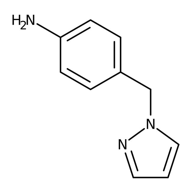 4-(1 H-Pyrazol-1-ylmethyl)anilin, 95 %,