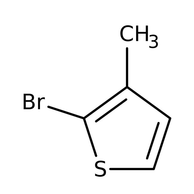 2-Brom-3-Methylthiophen, 97 %, 2-Bromo-3