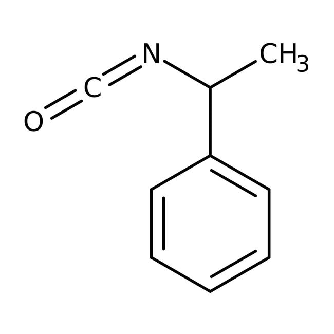 (S)-(-)-1-Phenylethylisocyanat, 98 %, Al