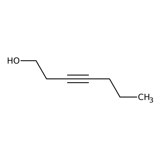 3-Heptin-1-ol, 98 %, 3-Heptyn-1-ol, 98%,