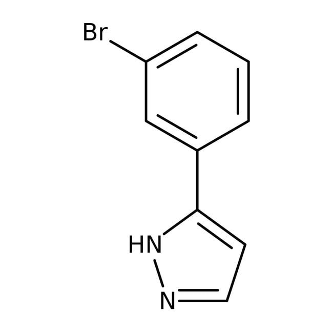 3-(3-Bromphenyl)-1H-Pyrazol, 98 %, Alfa