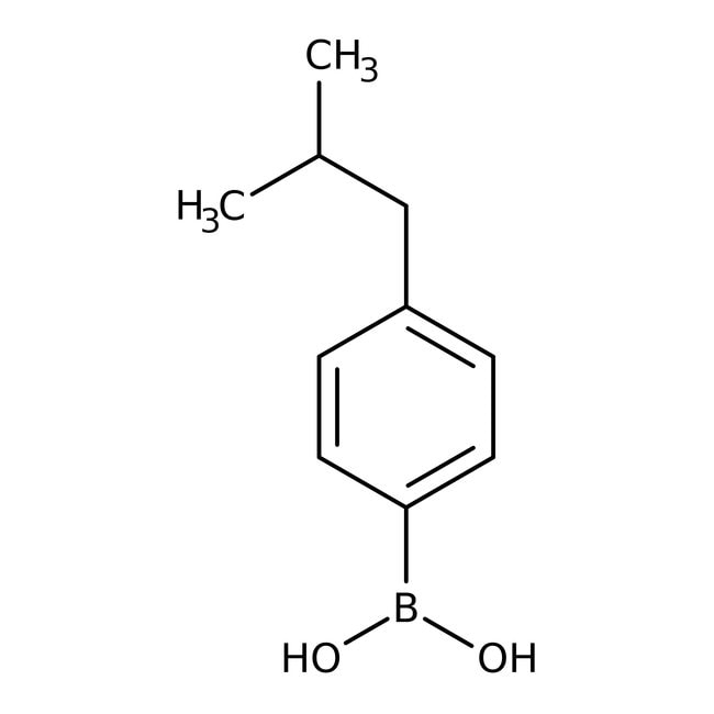 4-Isobutylbenzenboronsäure, 98 %, Alfa A