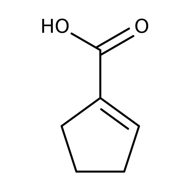 1-Cyclopenten-1-Carbonsäure, 98 %, Alfa